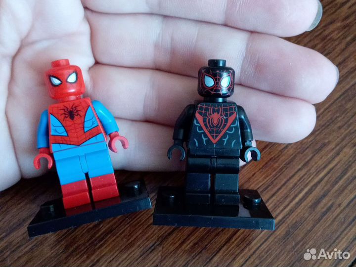 Lego человек паук,фигурки