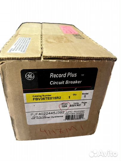 General electric FBV36TE015RV