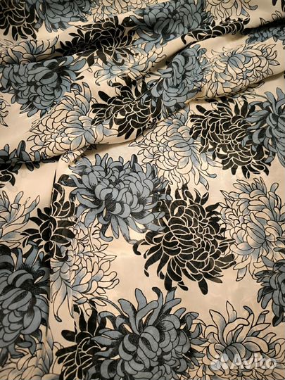 Ткань натуральный креп жоржет крепдешин СССР