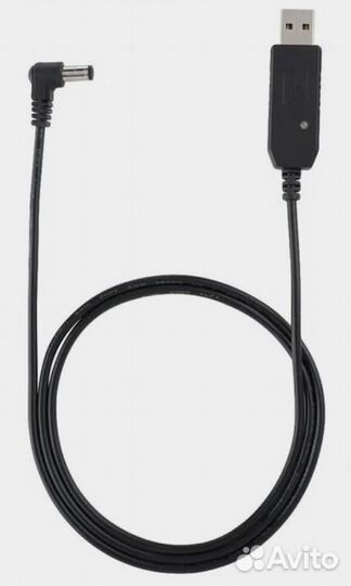 Кабель для зарядки рации Baofeng от повербанка