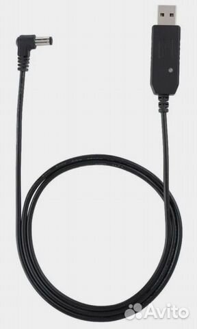 Кабель для зарядки рации Baofeng от повербанка