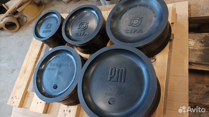 Поршень бетоноподающий 230mm Sermac 1421033