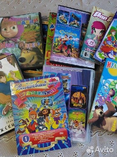 Двд диски мультфильмы