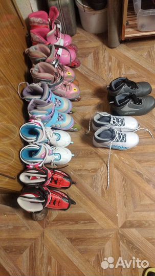 Коньки и роликовые коньки