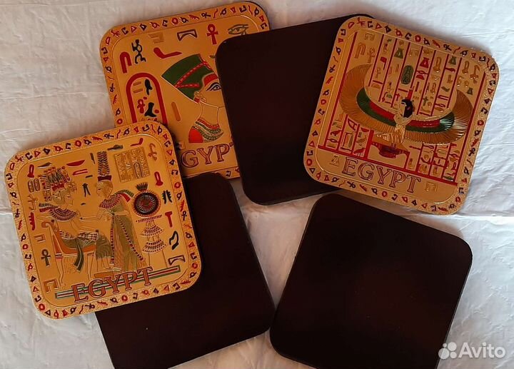 Магнитные подставки под стаканы(чашки) новые