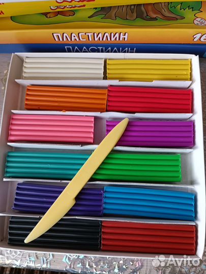 Пластилин новый