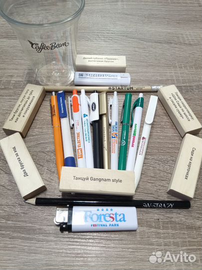 Тампопечать Брендирование Логотип Нанесение