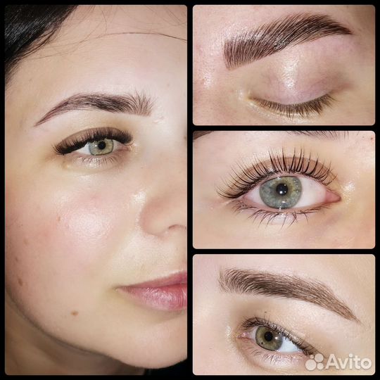 Ламинирование ресниц,бровей.Окрашивание хной