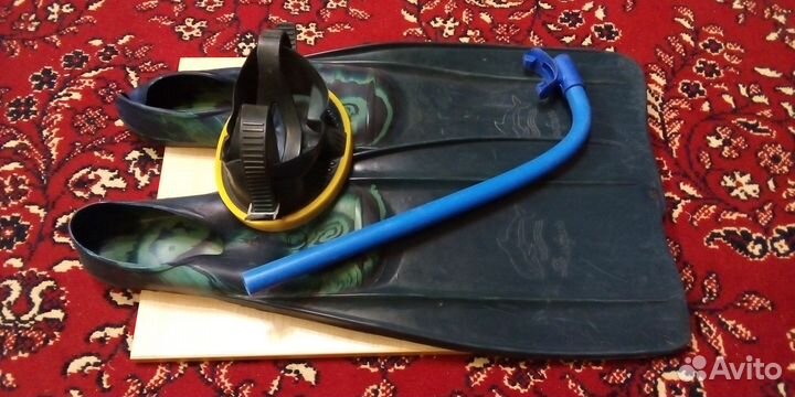 Ласты, маска и трубка