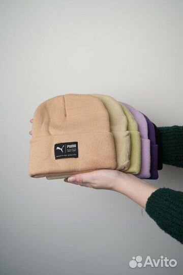 Шапки Puma зимние теплые