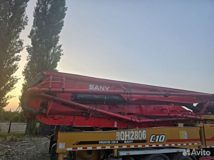 Автобетононасос Sany SYM5538THB, 2021