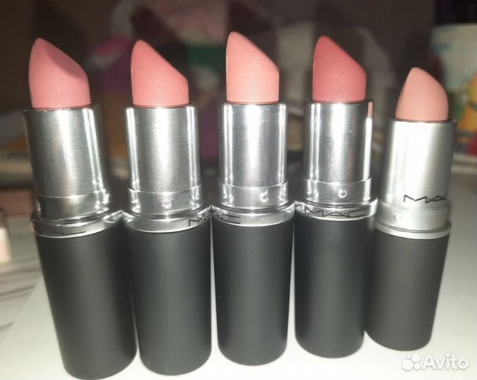 Матовые помады Mac