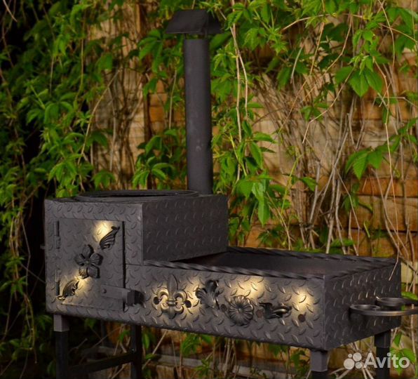 Шикарный мангал 4 мм (подарочный)