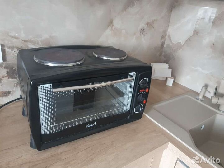 Плита электрическая настольная с духовкой