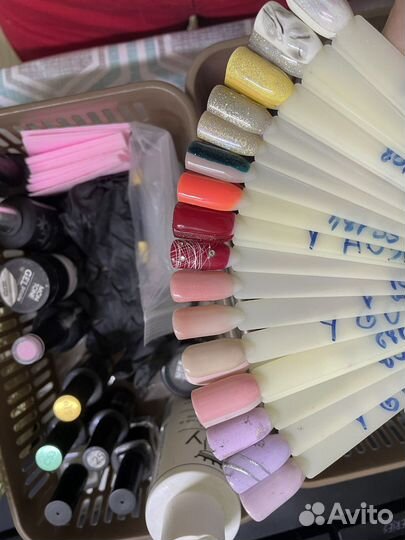 Гель-лак, база, топ и всякие штучки для дизайна