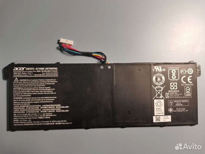 Acer nitro 5 an515-51 на запчасти