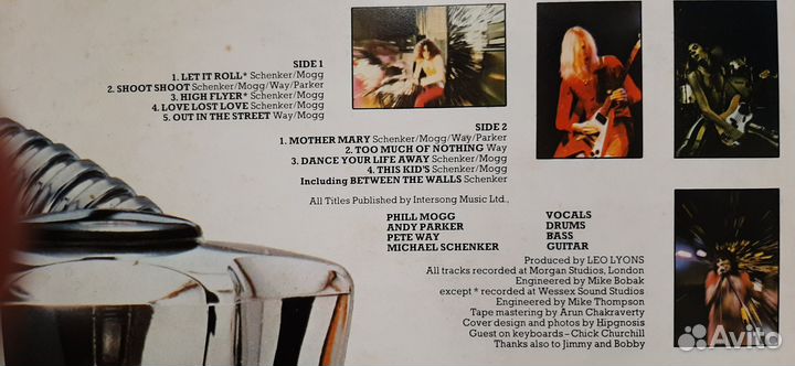 UFO - Force it (1975, 1st UK press, Rare)