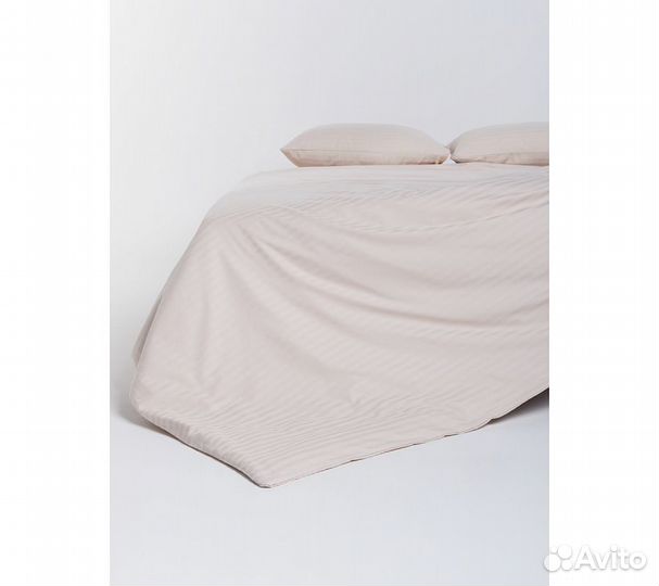 Постельное белье GoodNight Pure Страйп-сатин евро