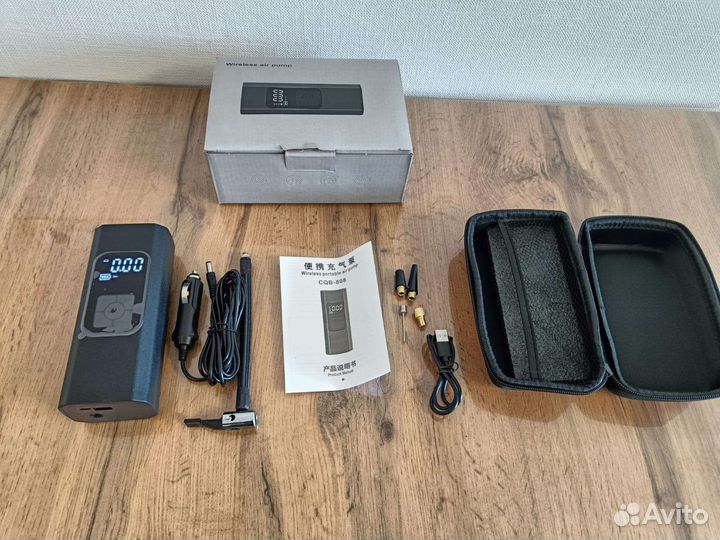 Велосипедный насос с манометром