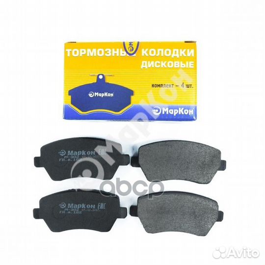 Колодки тормозные дисковые к-т Nissan Note Lad