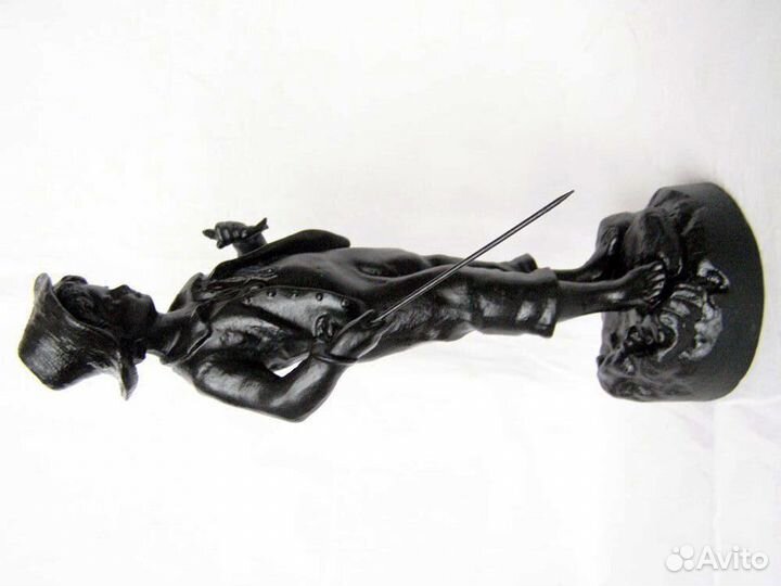 Том Сойер рыбак. Каслинское литье Куса 1980 г СССР