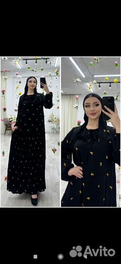 Мусульманские платье с косынкой