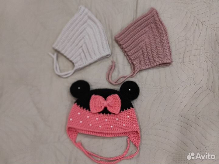 Шапки эльф и Мики Маус 44р