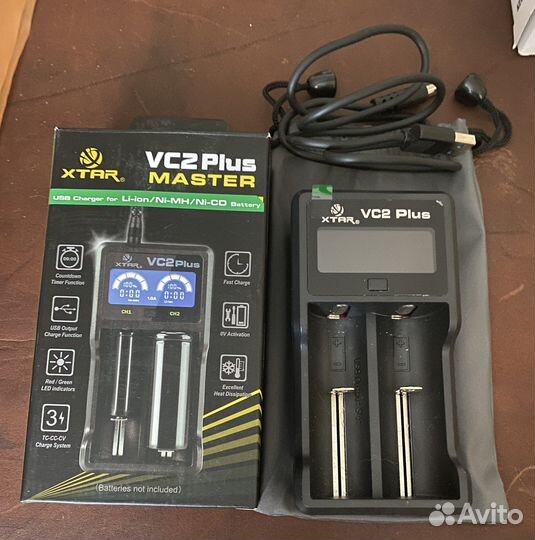 Зарядное устройство xtar VC2 Plus master