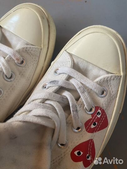 Кеды converse and comme des garcons play