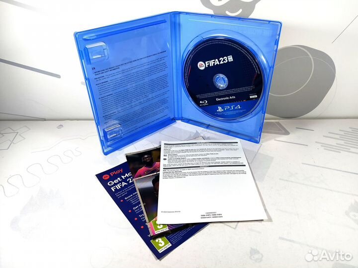 Диск для PS4 FIFA 23 (русская версия) б/у