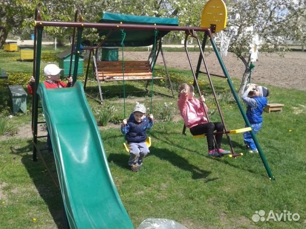Детский комплекс Солнышко 5/ детская горка-качели купить в Чебоксарах ...