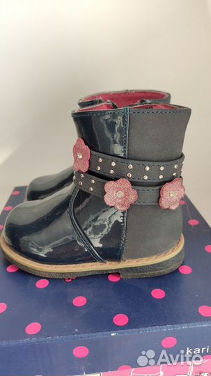 Ботинки демисезонные для девочки 20 размер