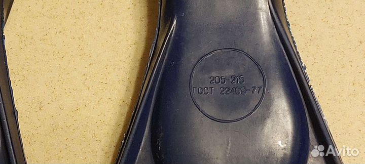 Ласты детские по госту