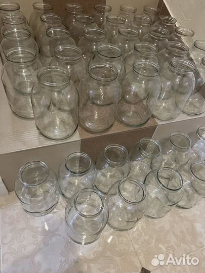 Банки стеклянные 2 л