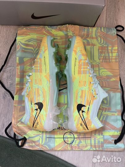 Футбольные бутсы nike air zoom