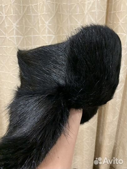 Мужская шапка нутрия