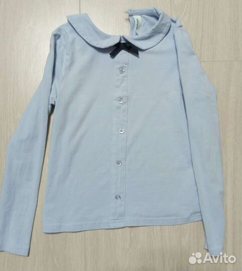 Блузка школьная для девочки 122-128