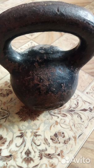 Гиря 16 кг СССР