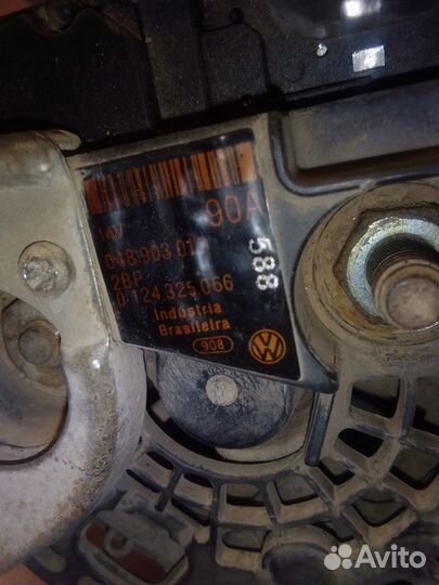 Генератор на volkswagen pointer 1.8