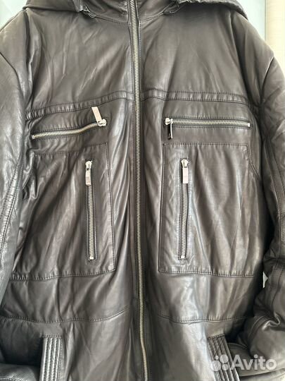 Кожаная куртка hogger Германия Оригинал