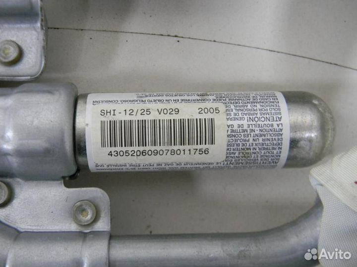 Подушка безопасности боковая шторка Land Rover Ran