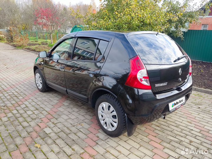 Renault Sandero 1.6 МТ, 2011, 182 500 км
