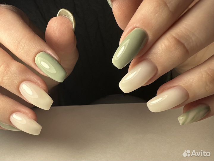 Маникюр с покрытием гель лак