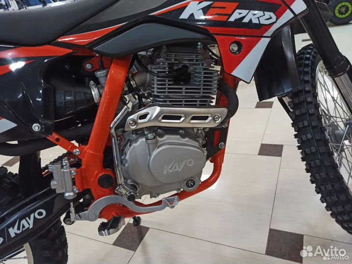 Мотоцикл кроссовый Kayo K2 PRO 21/18 (2024)