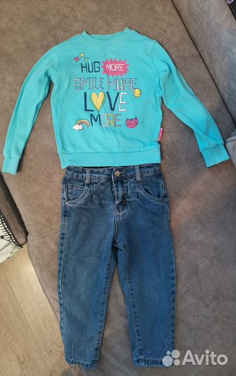 Джинсы+кофта