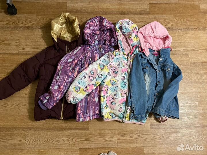 Одежда для девочки 5-6 лет