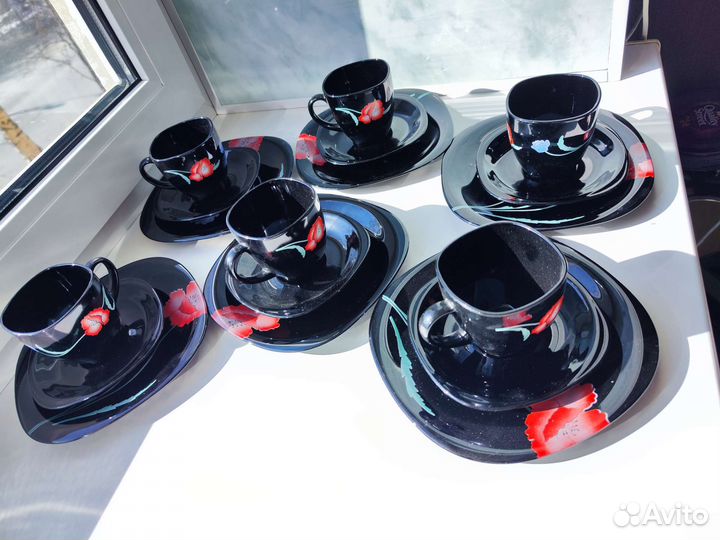 Кофейный набор на 6 персон. Франция