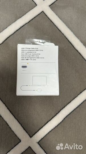 Кабель apple USB-C 2m MLL82ZM/A