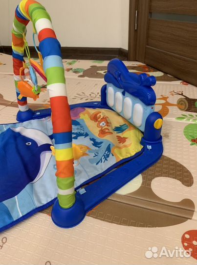 Развивающий музыкальный коврик