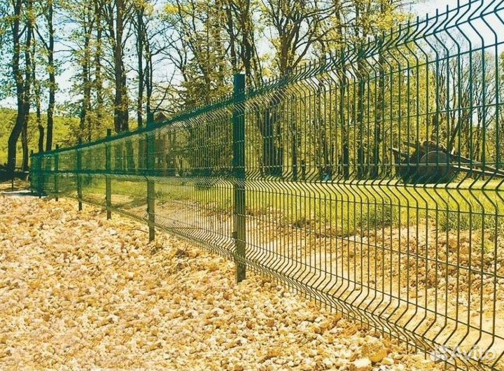 Забор сетка 3D